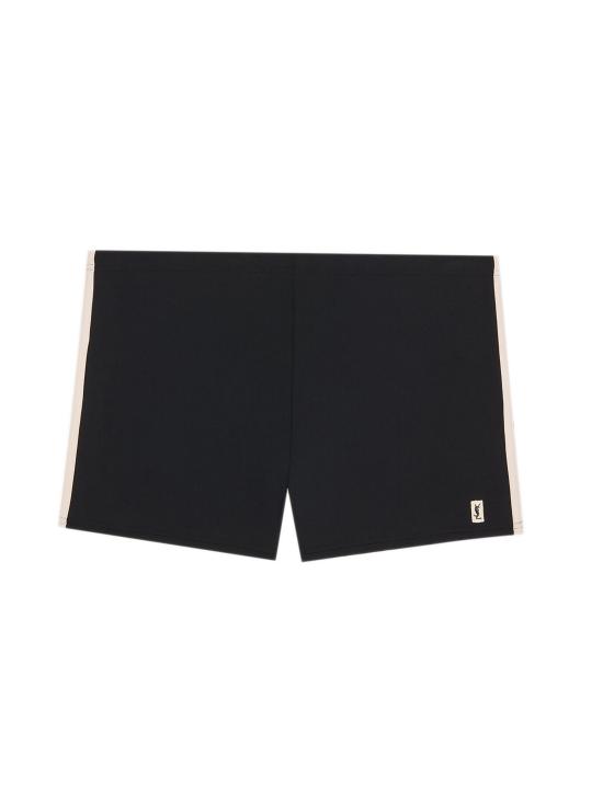 26SS 생로랑 스윔팬츠 858311Y38CB 1004 NOIR ECRU