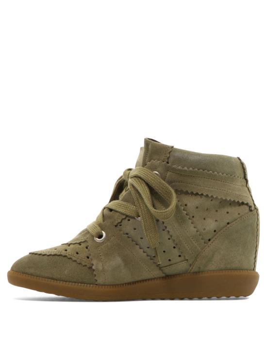 26SS 이자벨마랑 BOBBY 바비 스니커즈 23PBK0011FAA1E20S50TA Brown - ISABEL MARANT