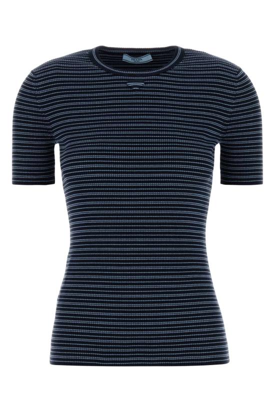 26SS 프라다 스웨터 P24B3FSOOO19C7 F0OBM Stripped