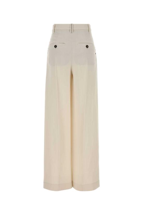 26SS 브루넬로 쿠치넬리 스트레이트 팬츠 MH126P9138 C579 White - BRUNELLO CUCINELLI