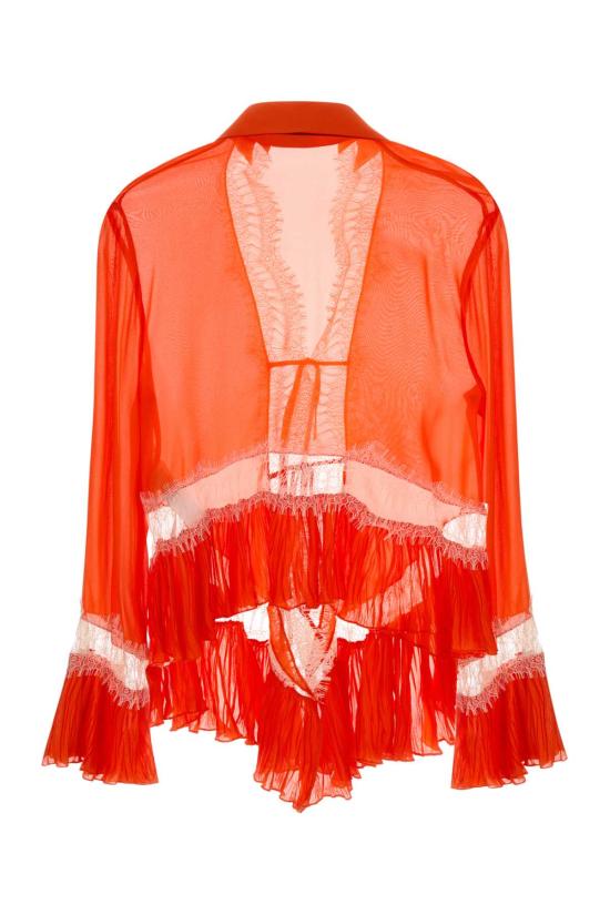 26SS 블루마린 스웨터 2C444A C1268 Orange - BLUMARINE
