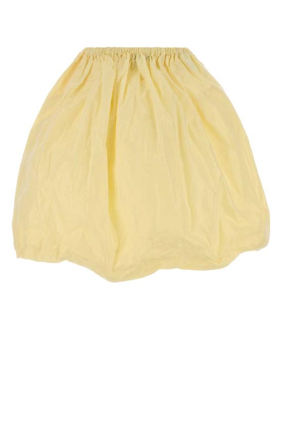 26SS 프라다 미디 스커트 P136ISOOO18LN F0061 Yellow - PRADA