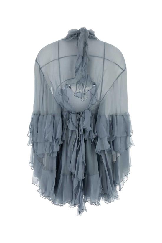 26SS 끌로에 숏 원피스 CH26SRO52001 011 Light Blue - CHLOE