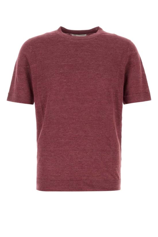 26SS 브루넬로 쿠치넬리 폴로 티셔츠 M2L00340 C7796 Purple