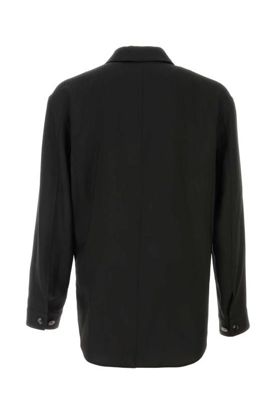 26SS 조르지오 아르마니 긴팔 셔츠 GM003421TE20683 UC001 Black - GIORGIO ARMANI