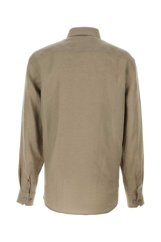 26SS 조르지오 아르마니 반팔 티셔츠 8WGCCZ98T0C62 U6167 Grey - GIORGIO ARMANI