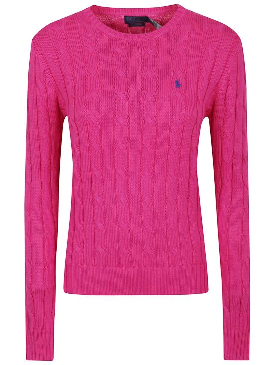 26SS 폴로 랄프로렌 스웨터 211971869 508 ACCENT PINK PINK PURPLE