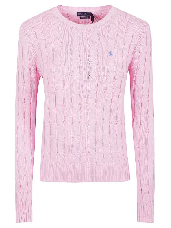 26SS 폴로 랄프로렌 스웨터 211971869 010 CARMEL PINK PINK PURPLE