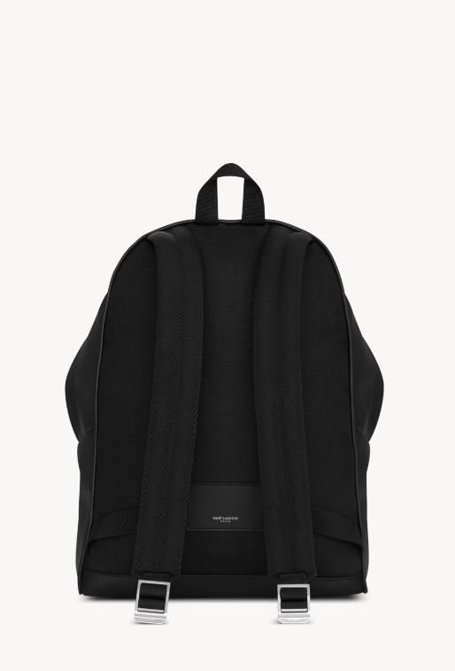 26FW 생로랑 CITY 시티 클래식 로고 백팩 534967AAE8M 1000 NOIR - SAINT LAURENT