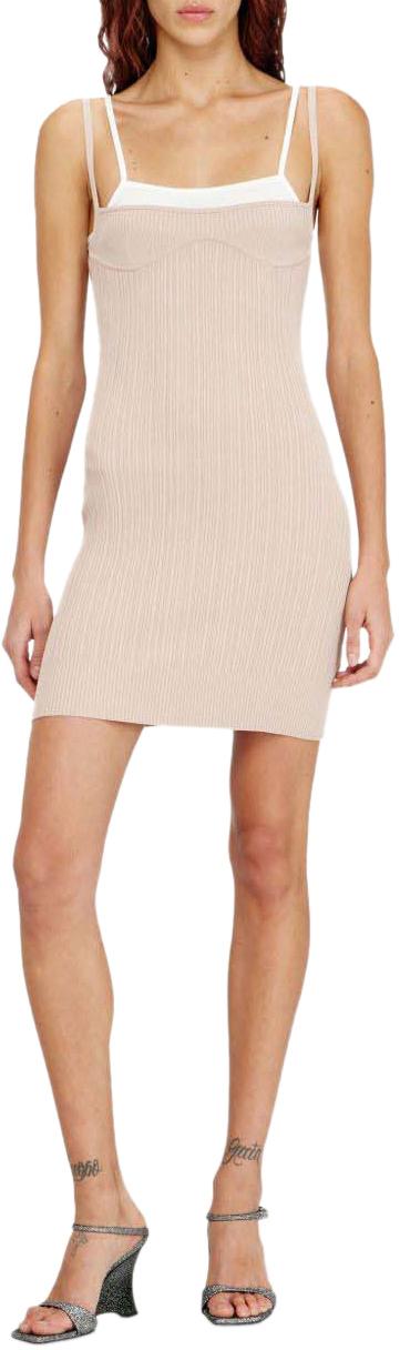 26SS 디젤 M-잔드라 니트 탱크 드레스 A208300WICK7AW BEIGE - DIESEL