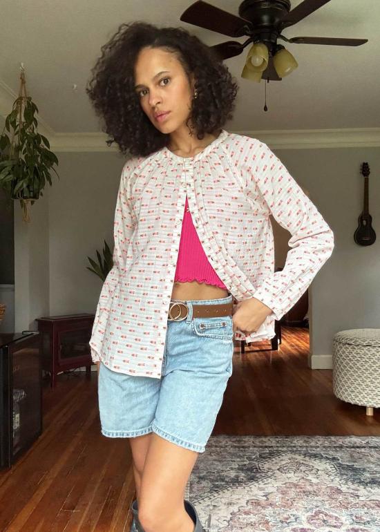  에이스 앤 지그 블라우스 에이스 & 지그 대릴  줄렙