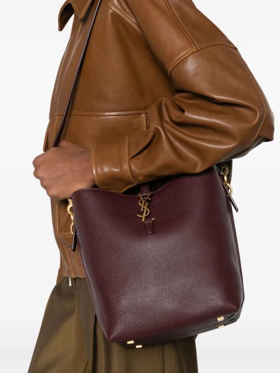 26SS 생로랑 토트백 860941 AAF20 6195 HOT WINE - SAINT LAURENT