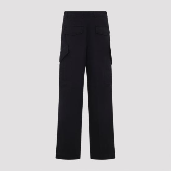 26SS 드리스 반 노튼 카고 팬츠 2610209143321 900 BLACK - DRIES VAN NOTEN