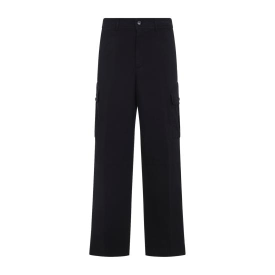 26SS 드리스 반 노튼 카고 팬츠 2610209143321 900 BLACK - DRIES VAN NOTEN