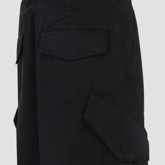 26SS 드리스 반 노튼 카고 팬츠 2610209143321 900 BLACK - DRIES VAN NOTEN