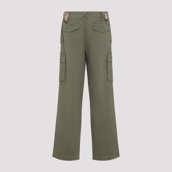 26SS 버버리 코튼 카고 트라우저 8116438 C1424 PASTURE - BURBERRY