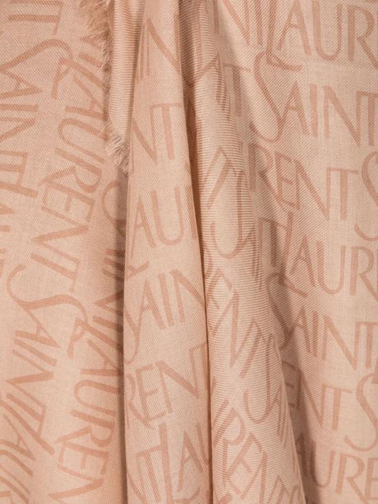 26SS 생로랑 머플러/스카프 747680 3Y668 9765 BEIGE LIGHT BROWN - SAINT LAURENT