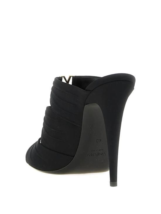 26SS 생로랑 샌들 859545 AAF4G 1097 NERO CRYSTAL - SAINT LAURENT