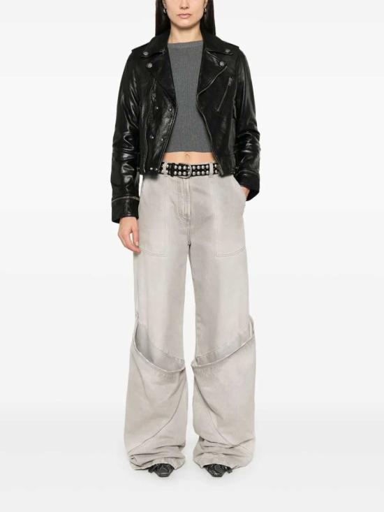 26SS 골든구스 가죽 자켓 GWP02137P001195 90100 BLACK - GOLDEN GOOSE