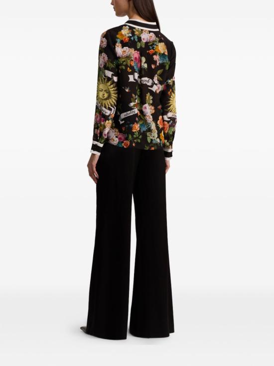 26SS 앨리스 앤 올리비아 셔츠 CC602P40016 F034 Black - ALICE & OLIVIA