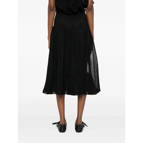 26SS 씨에프씨엘 미디 스커트 CF011KG023 199N BLACK - CFCL