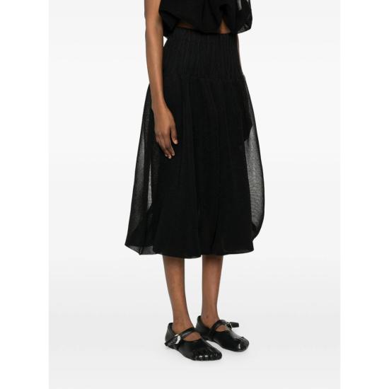 26SS 씨에프씨엘 미디 스커트 CF011KG023 199N BLACK - CFCL