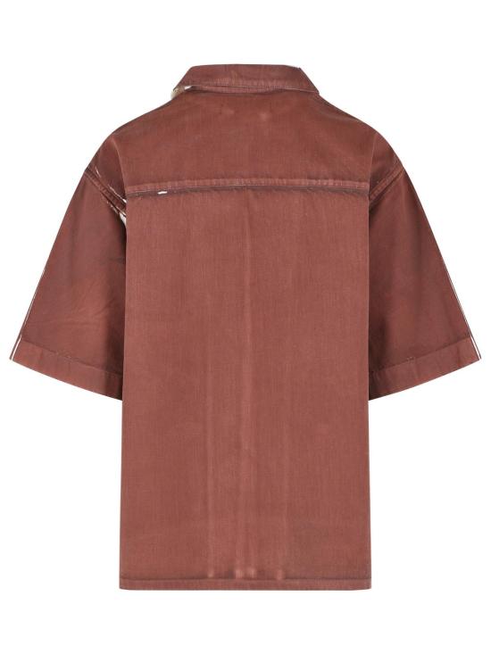 26SS 마르니 긴팔 셔츠 CUJU0017A2 USCY64PRM37 Brown - MARNI