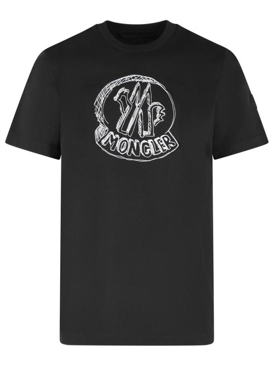 26SS 몽클레어 폴로 티셔츠 091 8C000 35 89AUG999 Black