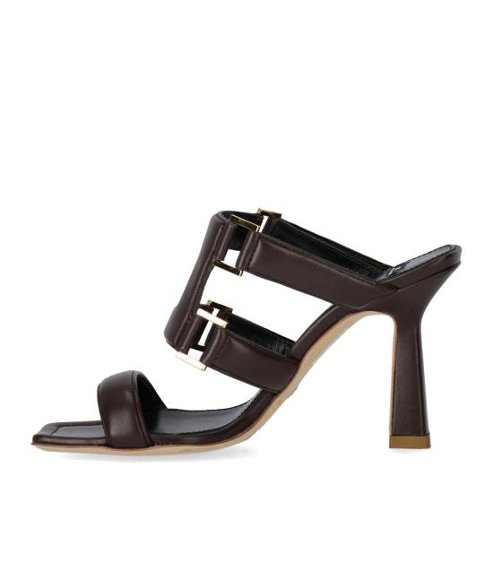 26SS 엘리자베타프랜치 샌들 SA44L62E2 644 36 Brown - ELISABETTA FRANCHI