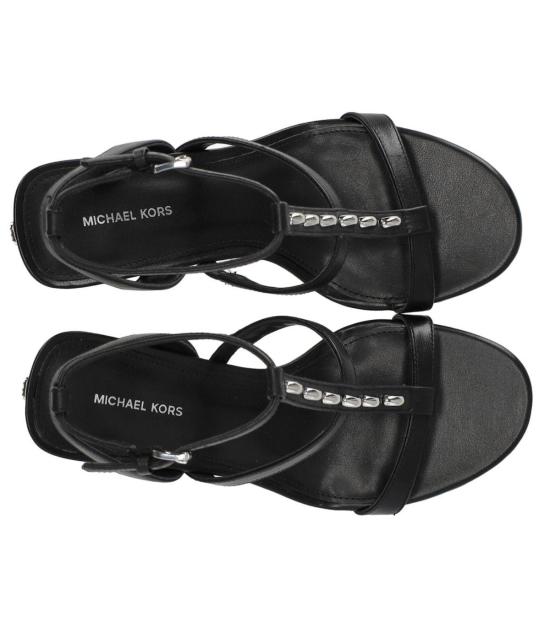 26SS 마이클 코어스 샌들 40S6NRMS1L 001 36 Black - MICHAEL KORS