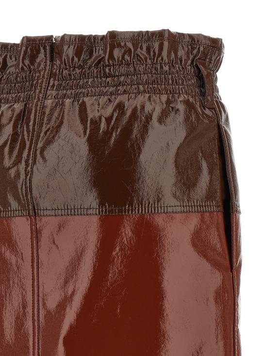 26SS 생로랑 미디 스커트 851065Y7J672309 Bordeaux - SAINT LAURENT