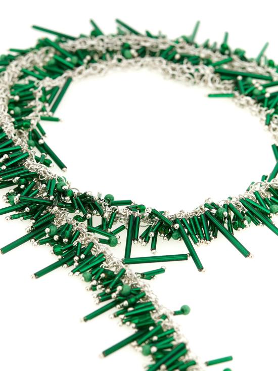 26SS 드리스 반 노튼 목걸이/팬던트 2610182310063604 Green - DRIES VAN NOTEN