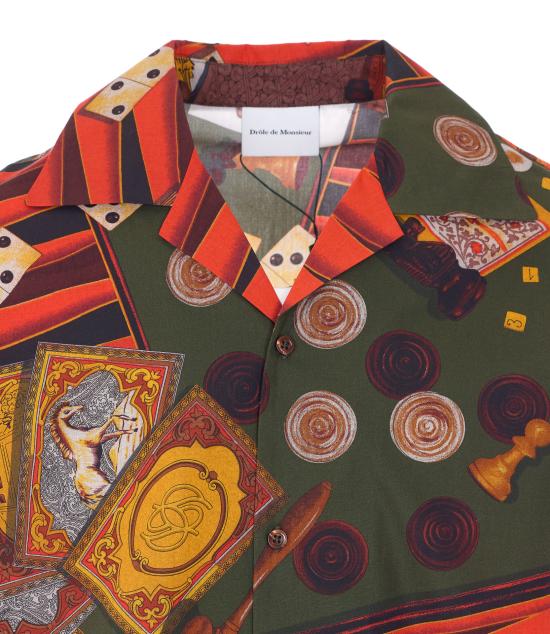 26SS 드롤드무슈 반팔 셔츠 SH228 CO275MC MultiColour - DROLE DE MONSIEUR