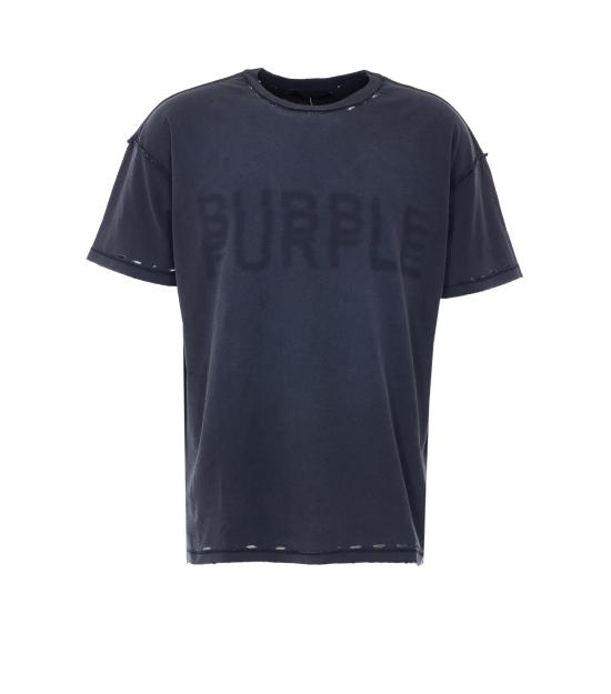 26SS 퍼플 브랜드 반팔 티셔츠 P101 TBRH226BLACK Black