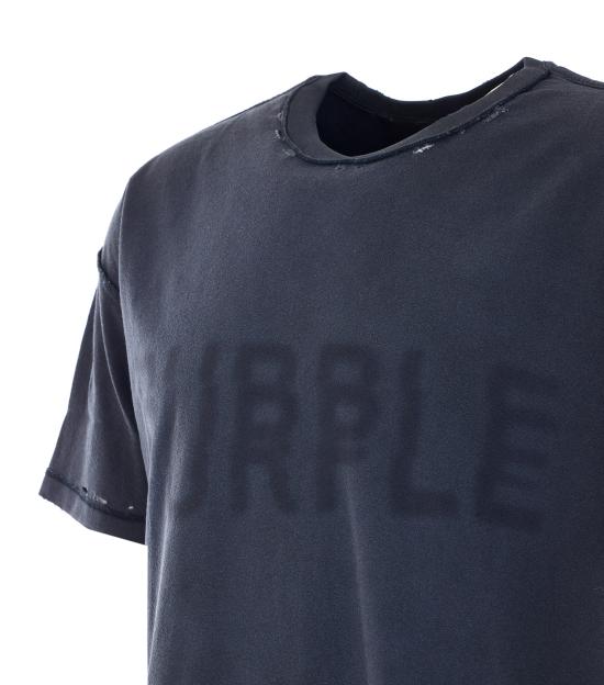 26SS 퍼플 브랜드 반팔 티셔츠 P101 TBRH226BLACK Black - PURPLE BRAND