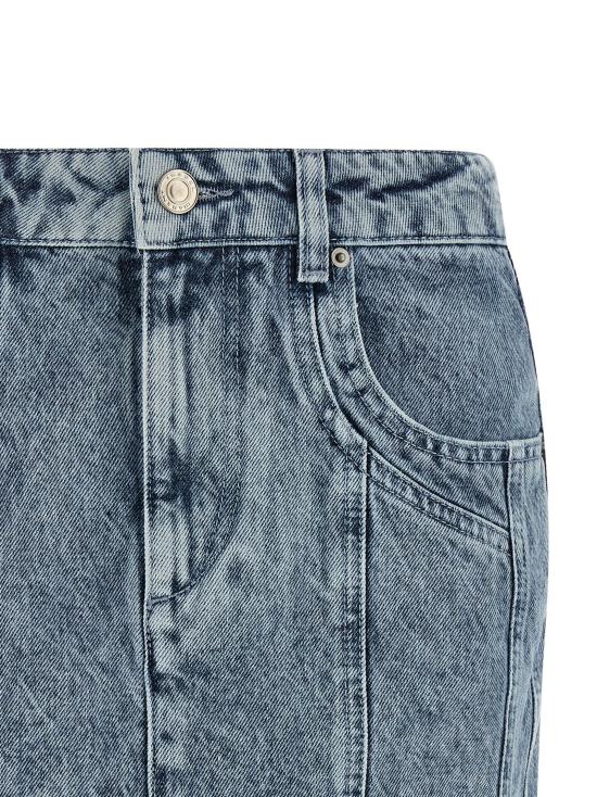 26SS 이자벨마랑에뚜왈 롱 스커트 JU0448FAD1H02E30LU Light Blue - ISABEL MARANT ETOILE
