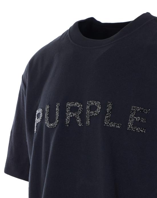 26SS 퍼플 브랜드 반팔 티셔츠 P104 TBMS226BLACK Black - PURPLE BRAND