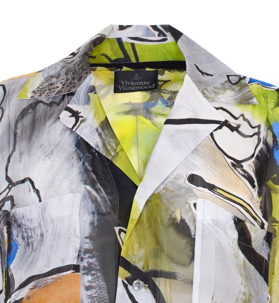 26SS 비비안웨스트우드 반팔 셔츠 24010040 W01CXO301 MultiColour - VIVIENNE WESTWOOD