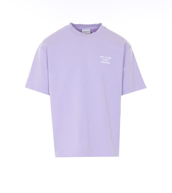 26SS 드롤드무슈 반팔 티셔츠 TS203 CO002LAV Purple