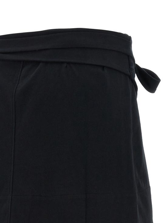 26SS 이자벨마랑 롱 스커트 JU0198FDA1N41I01BK Black - ISABEL MARANT