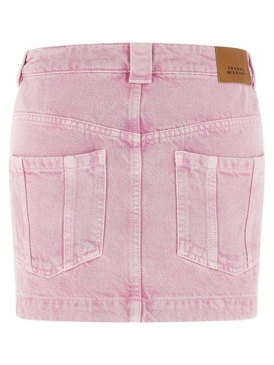 26SS 이자벨마랑에뚜왈 롱 스커트 JU0448FAD1H02E40PK Pink - ISABEL MARANT ETOILE
