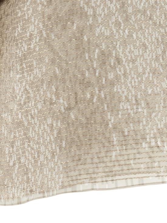 26SS 브루넬로 쿠치넬리 반팔 티셔츠 MF940HW300C4274 Beige - BRUNELLO CUCINELLI