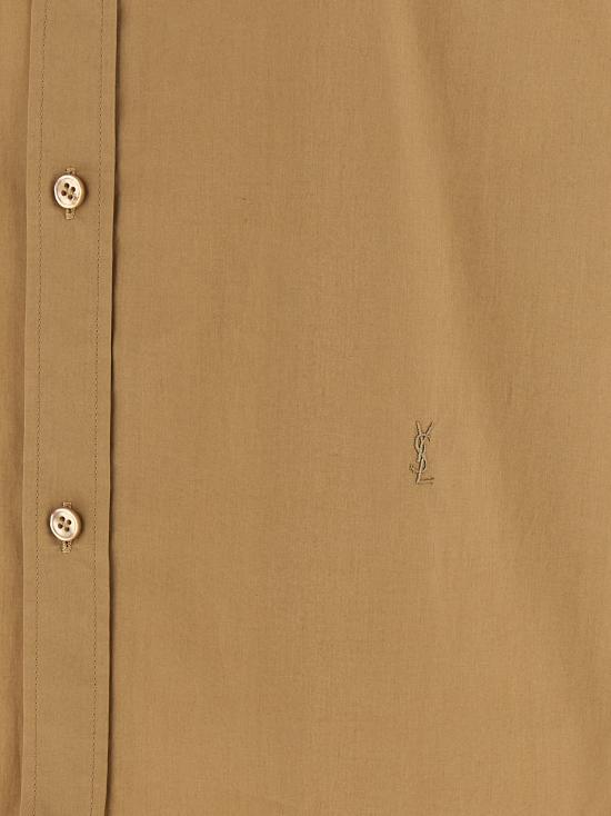 26SS 생로랑 블라우스 865483YZ9GB2100 Brown - SAINT LAURENT