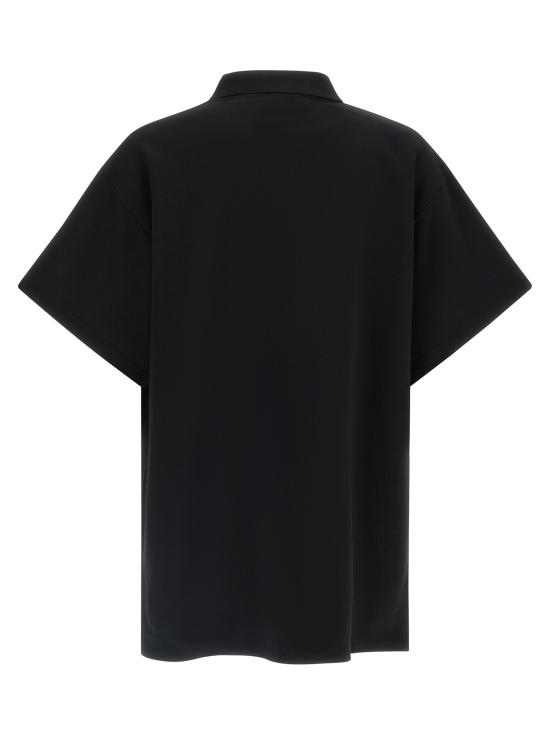 26SS 발렌시아가 폴로 티셔츠 862367TSVC61000 Black - BALENCIAGA