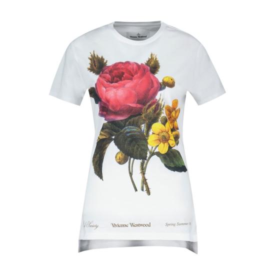 26SS 비비안웨스트우드 반팔 티셔츠 3G01005I J00B9 A401 white