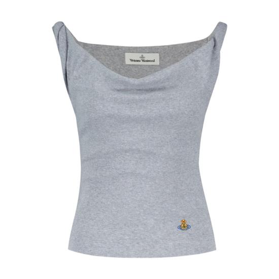 26SS 비비안웨스트우드 민소매 티셔츠 1504000B J009C P001 grey