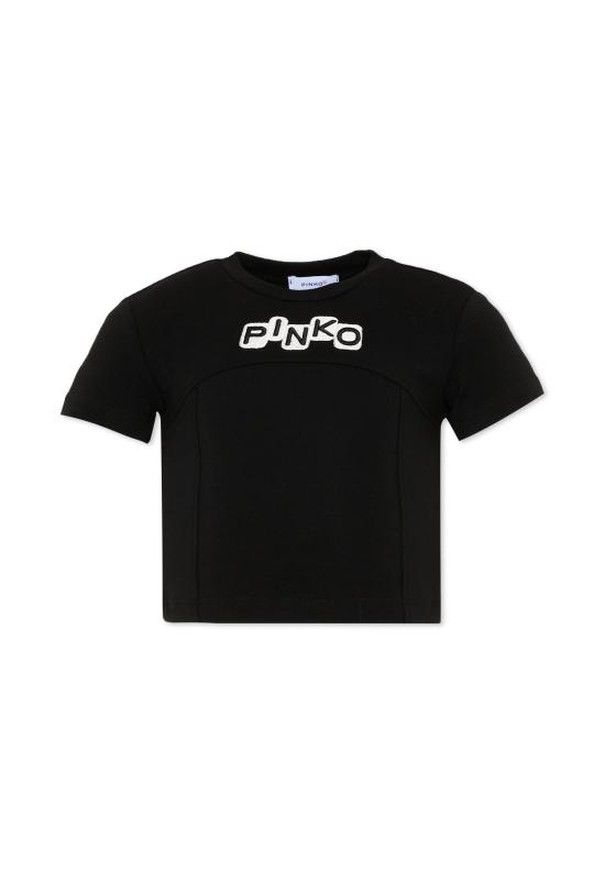 26SS [키즈] 핑코 티셔츠 KFTS038 C JEO17 0989 BLACK