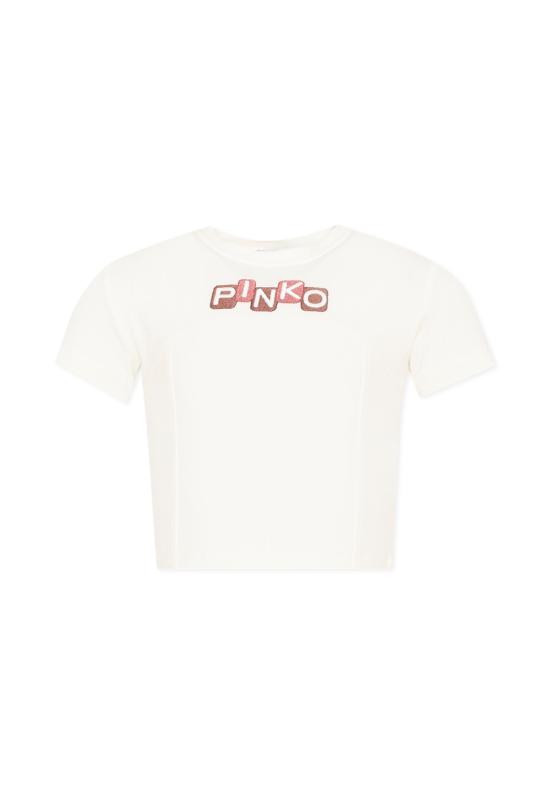 26SS [키즈] 핑코 티셔츠 KFTS038 C JEO17 0987 WHITE