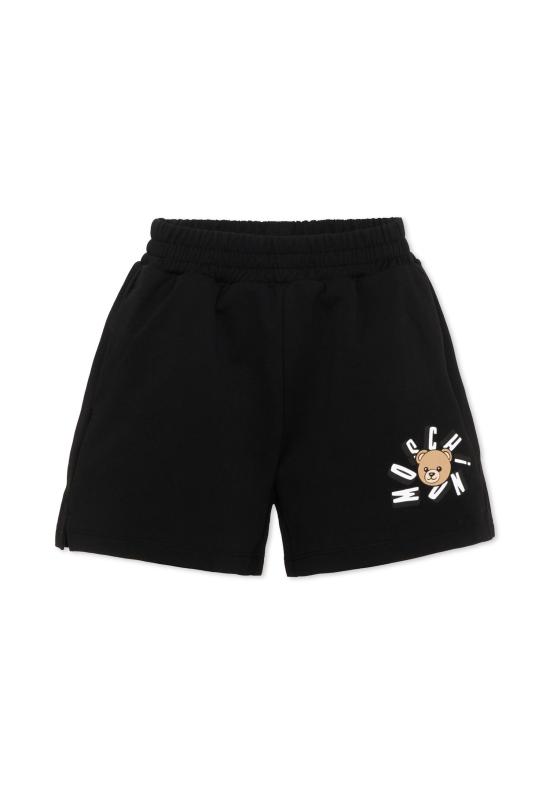 26SS [키즈] 모스키노 쇼츠/버뮤다 HDQ025 LCA19 60100 BLACK