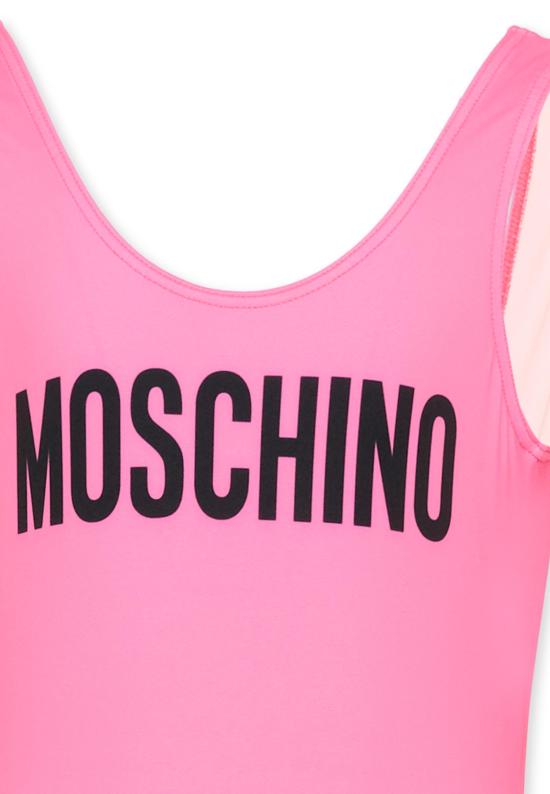 26SS [키즈] 모스키노 원피스 수영복 HDL016 LKA11 50533 PINK - MOSCHINO